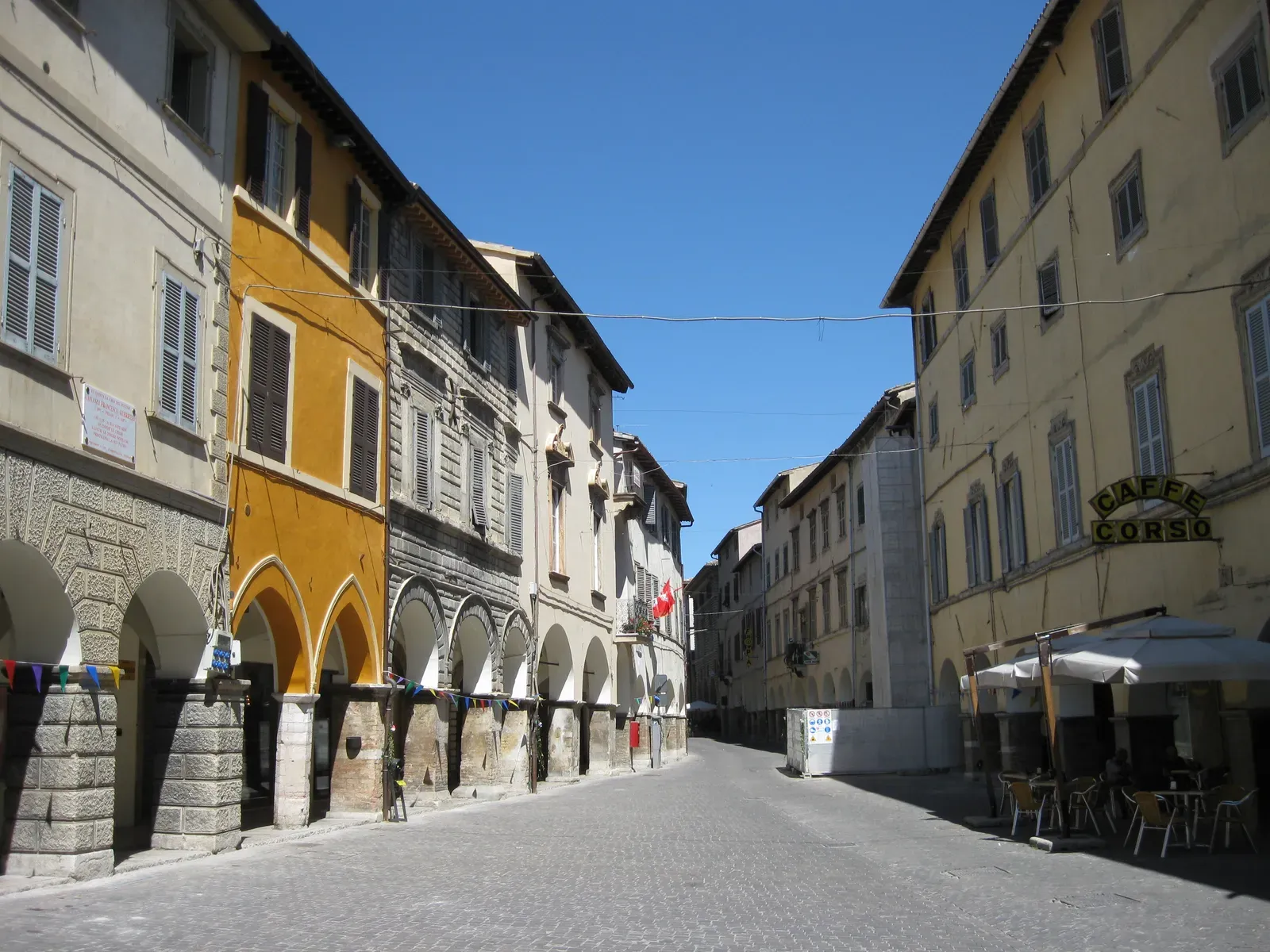 Corso Garibaldi a Fossombrone