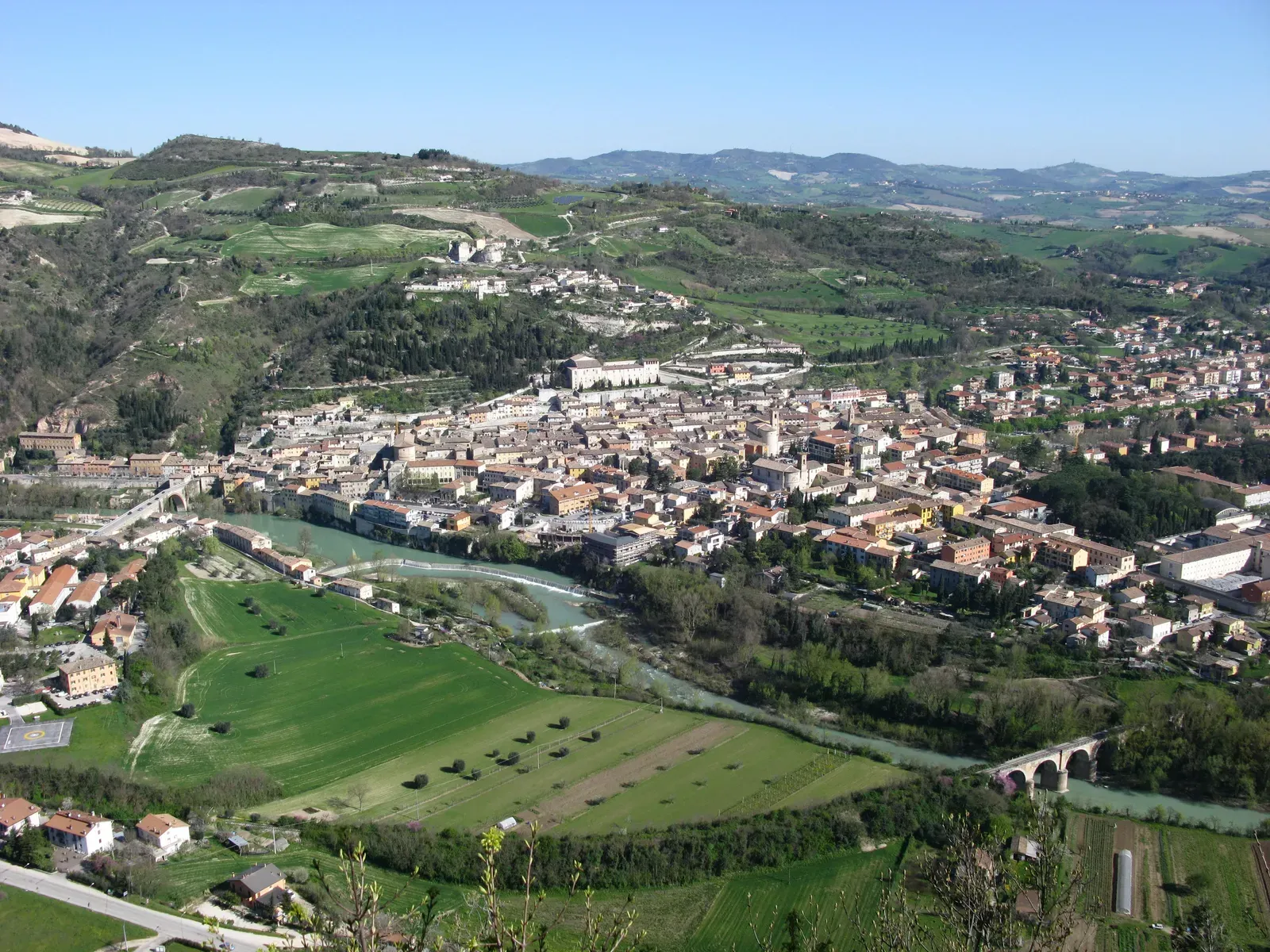 Panorama di Fossombrone